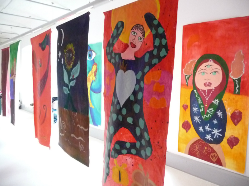 100 Women Create exhibition, Tate Liverpool, June 2012