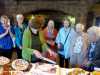 These ladies are all MEG members who have been in the Guild for 25 years or more. We had a special celebratory cake for them at our September Tea Party