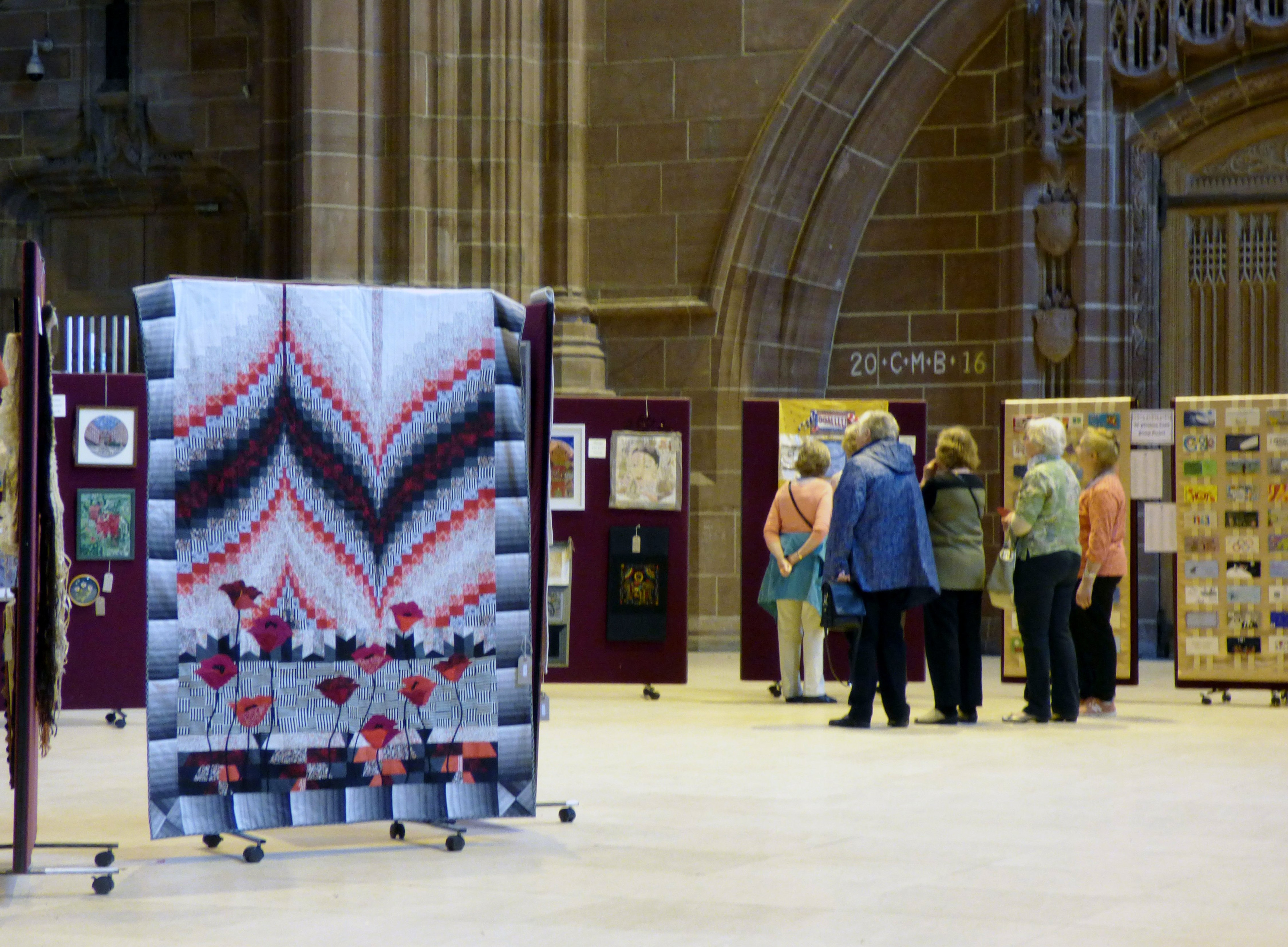 MEG 60 Glorious Years exhibition at Liverpool Anglican Cathedral 2016