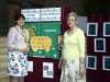 Lord Mayor of Liverpool Cllr Roz Gladden and MEG Chair Kim Parkman at 60 Glorious years exhibition, Liverpool Cathedral 2016