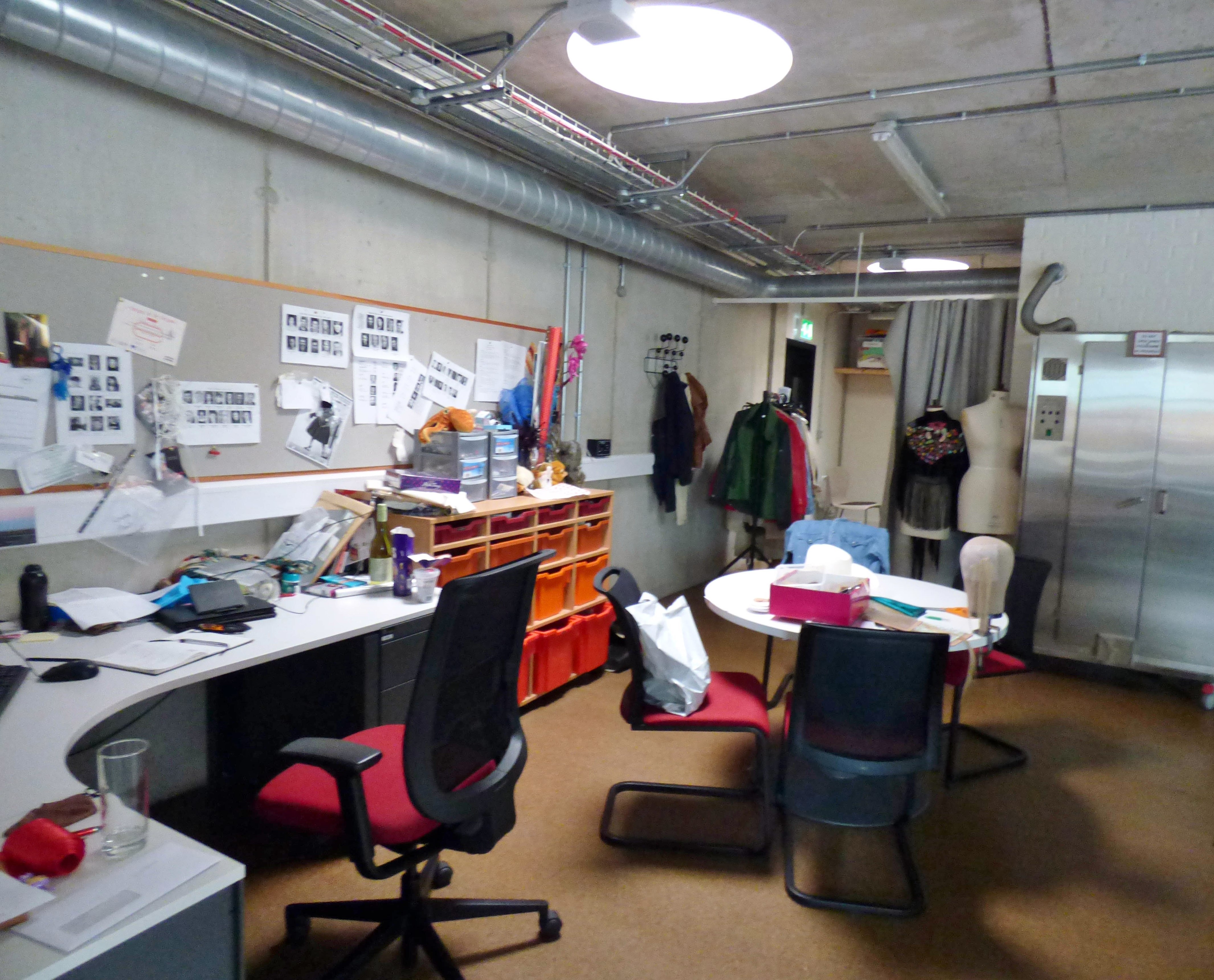 Inside the Costume Dept of Everyman Theatre, Liverpool, July 2016