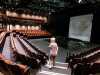 The seatng area and stage of Everyman Theatre, Liverpool, July 2016