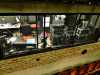 This is where the sound and audio description happen above the stage area in Everyman Theatre, liverpool, July 2016