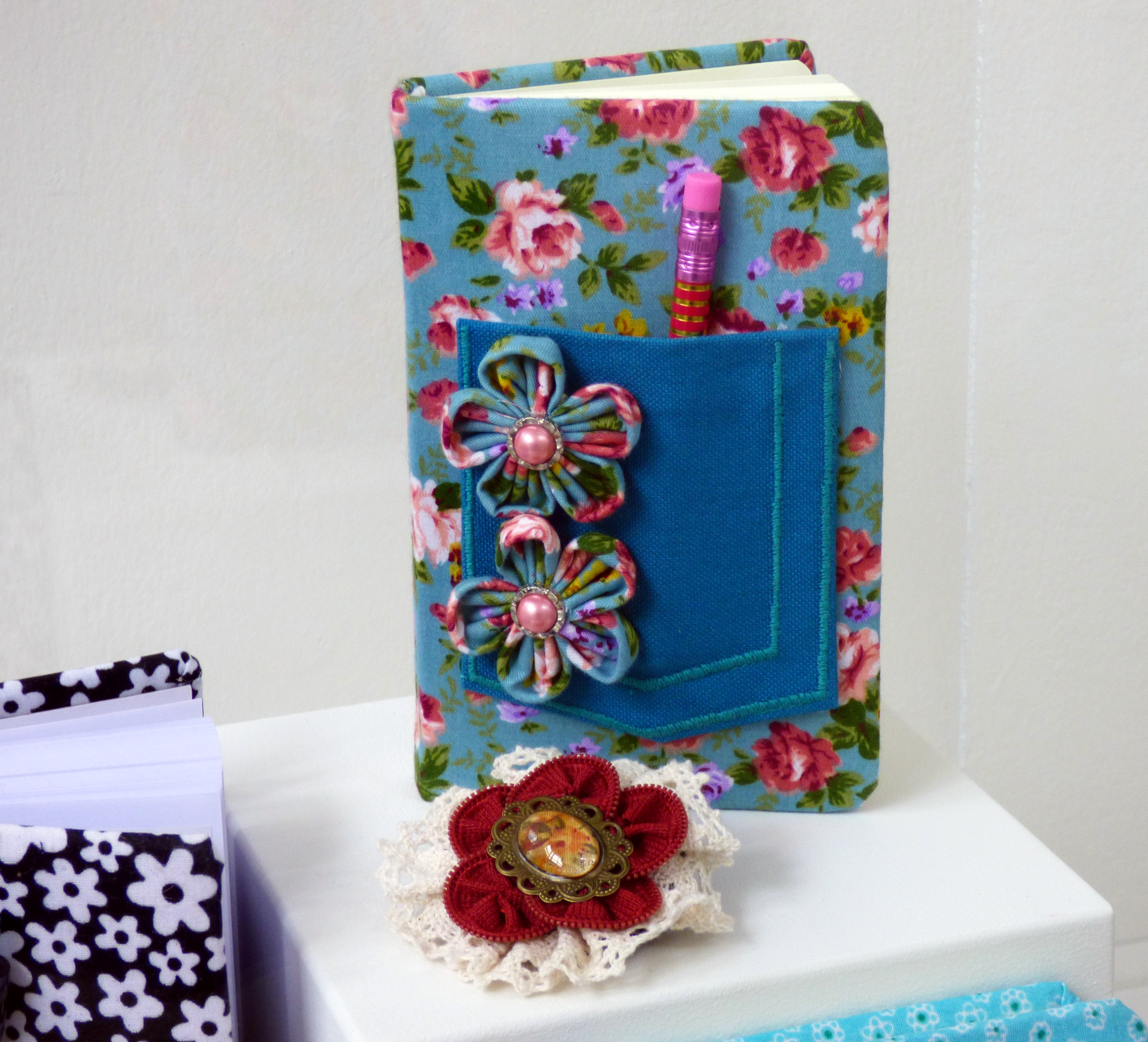 FABRIC BOOK by Tina Leahey, recycled textiles, CRAFTED exhibition, Huyton Gallery, 2016