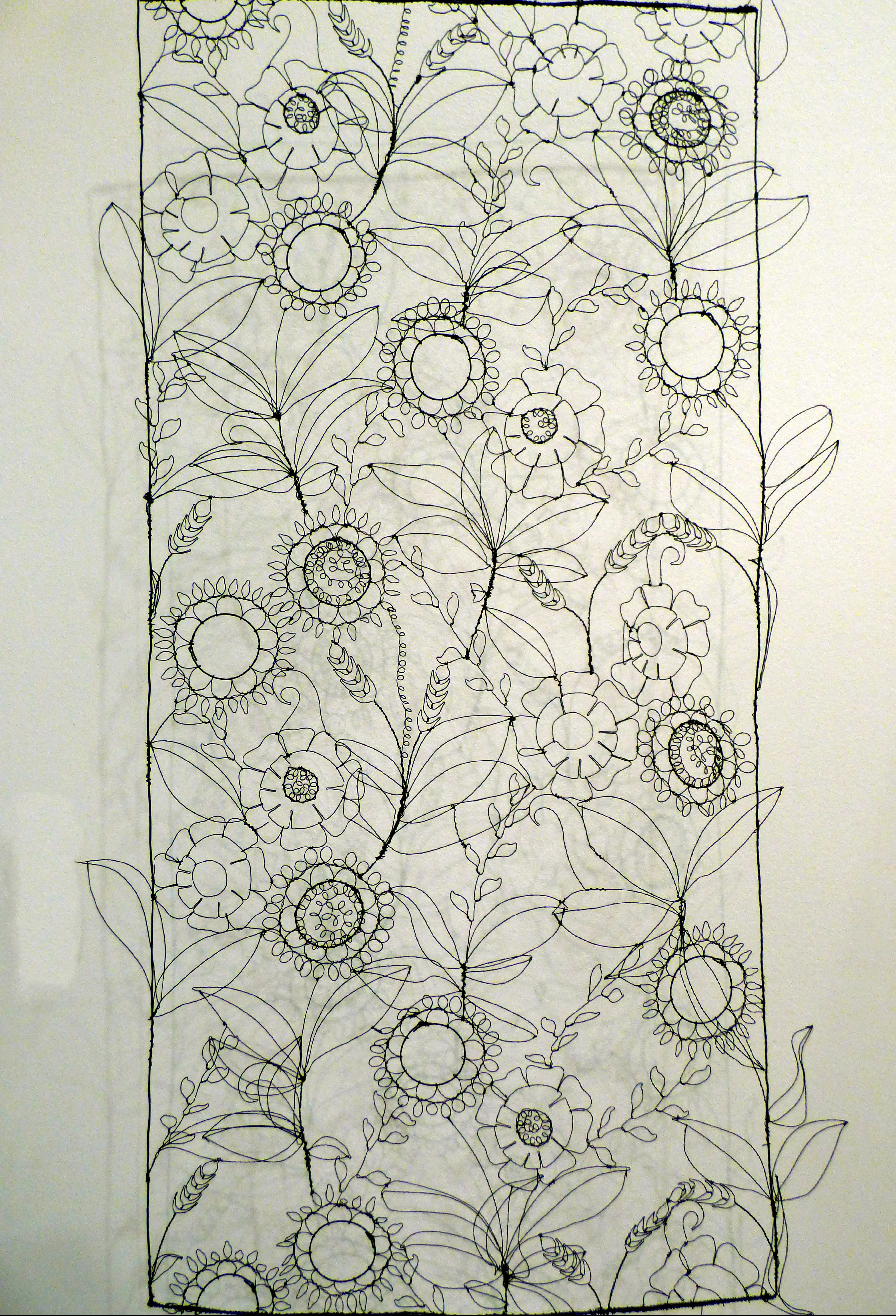 SCULPTURAL WIREWORK by Lucy Elizabeth Cutler, wirework, CRAFTED exhibition, Kirkby Gallery, 2016