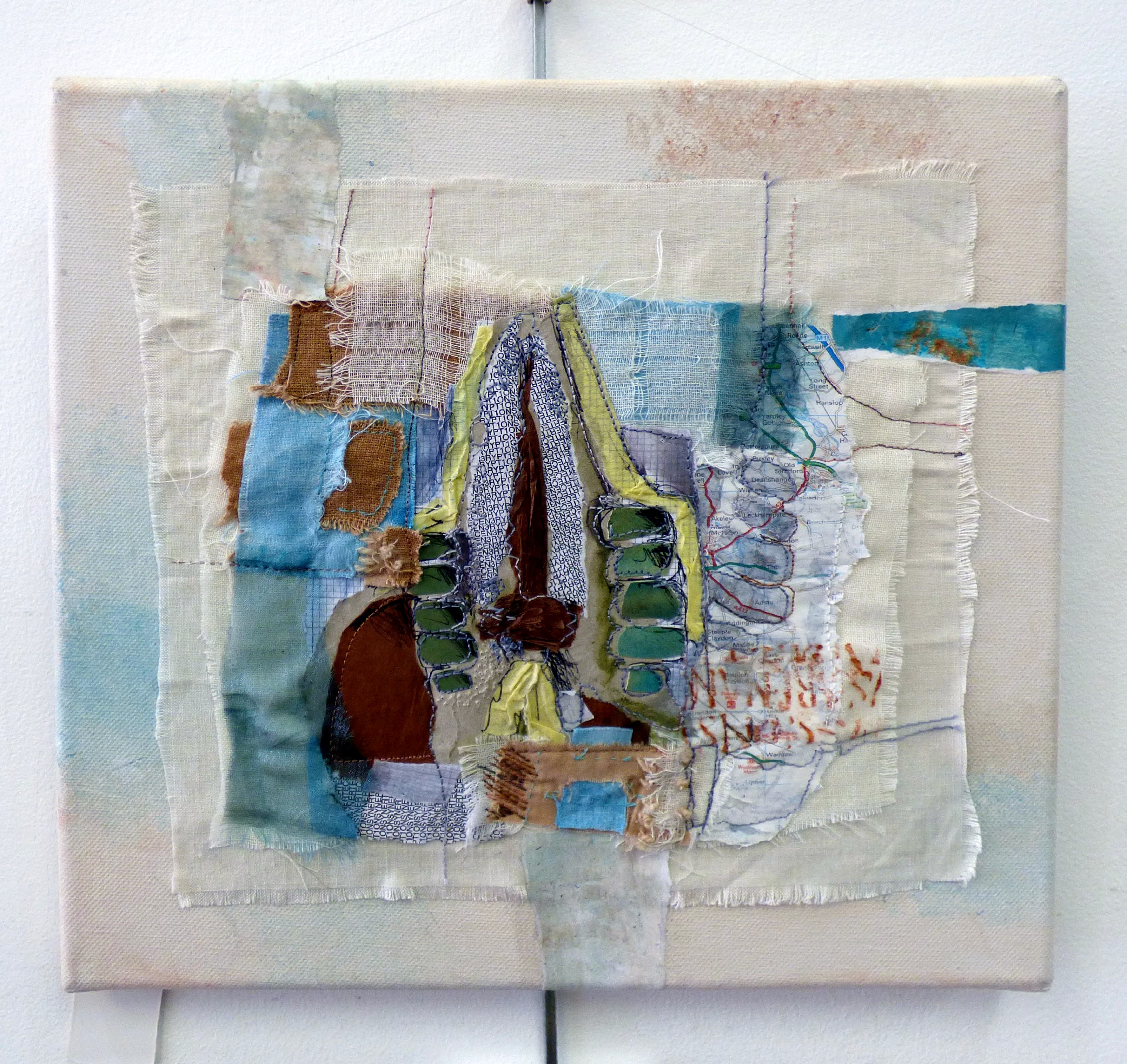 FOSSIL FRAGMENT 11 by Nicola Robertson, Parbold EG