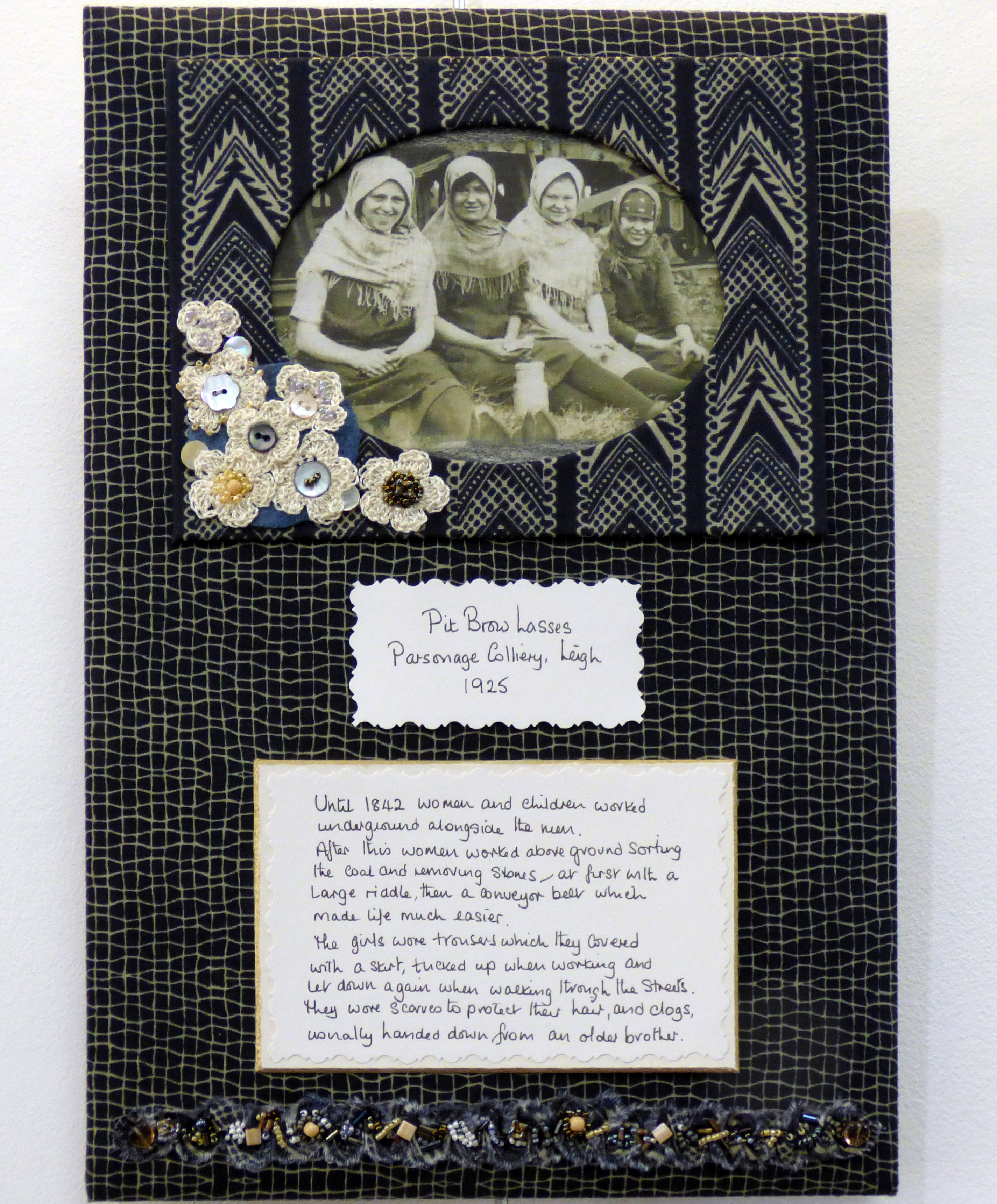 PIT BROW LASSES by Enid Shaw, Parbold EG