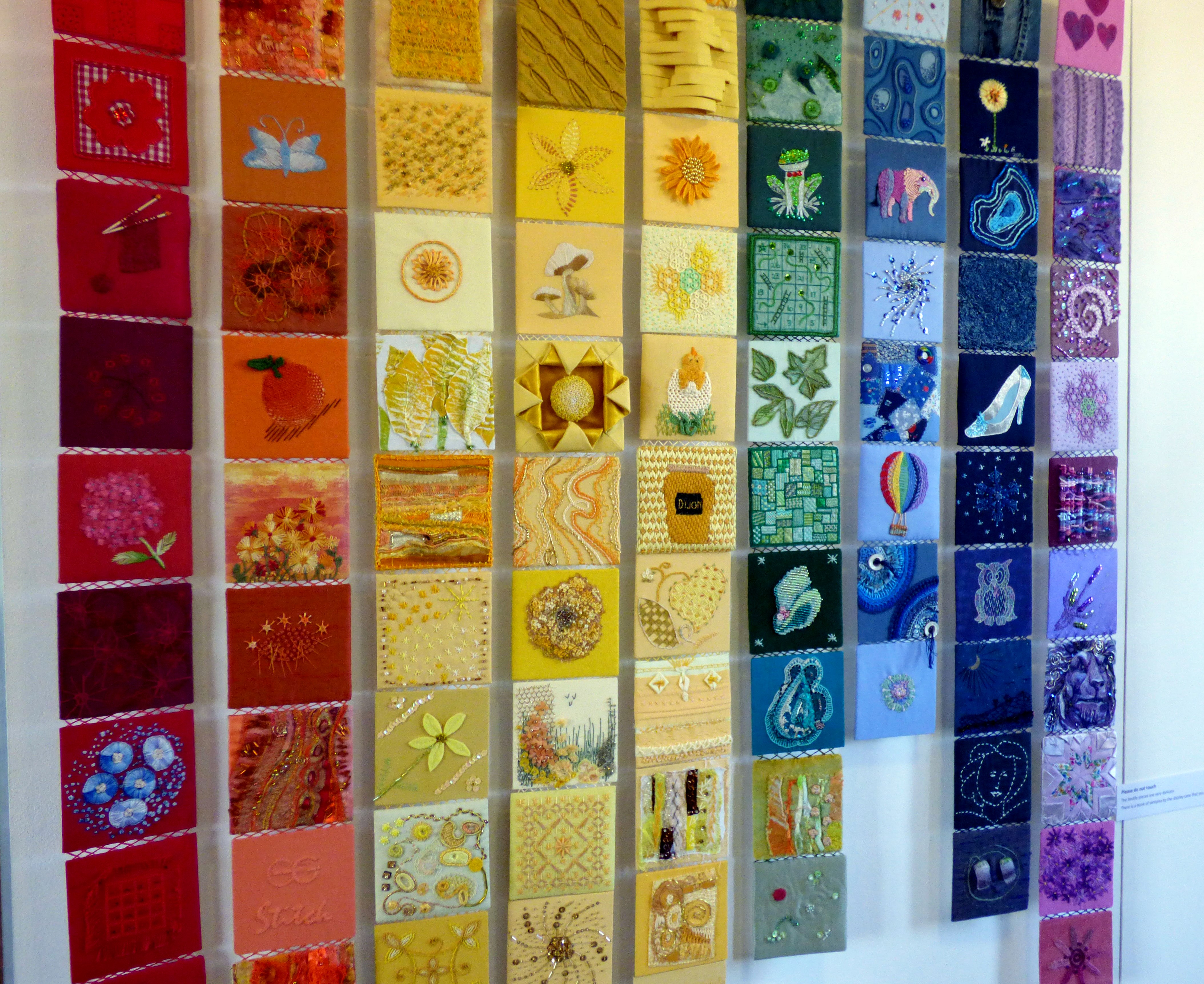 Manchester EG group project rainbow squares