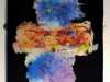 SKIES by Anne Tavener, mixed media using silk paper and stitch