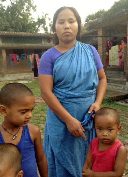 mothers and children of Sreepur, Bangladesh, May 2016