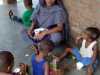 Ruby's neighbour donated money to buy 700 ice creams for the children of Sreepur, Bangladesh. Ice cream is a rare treat for these children.