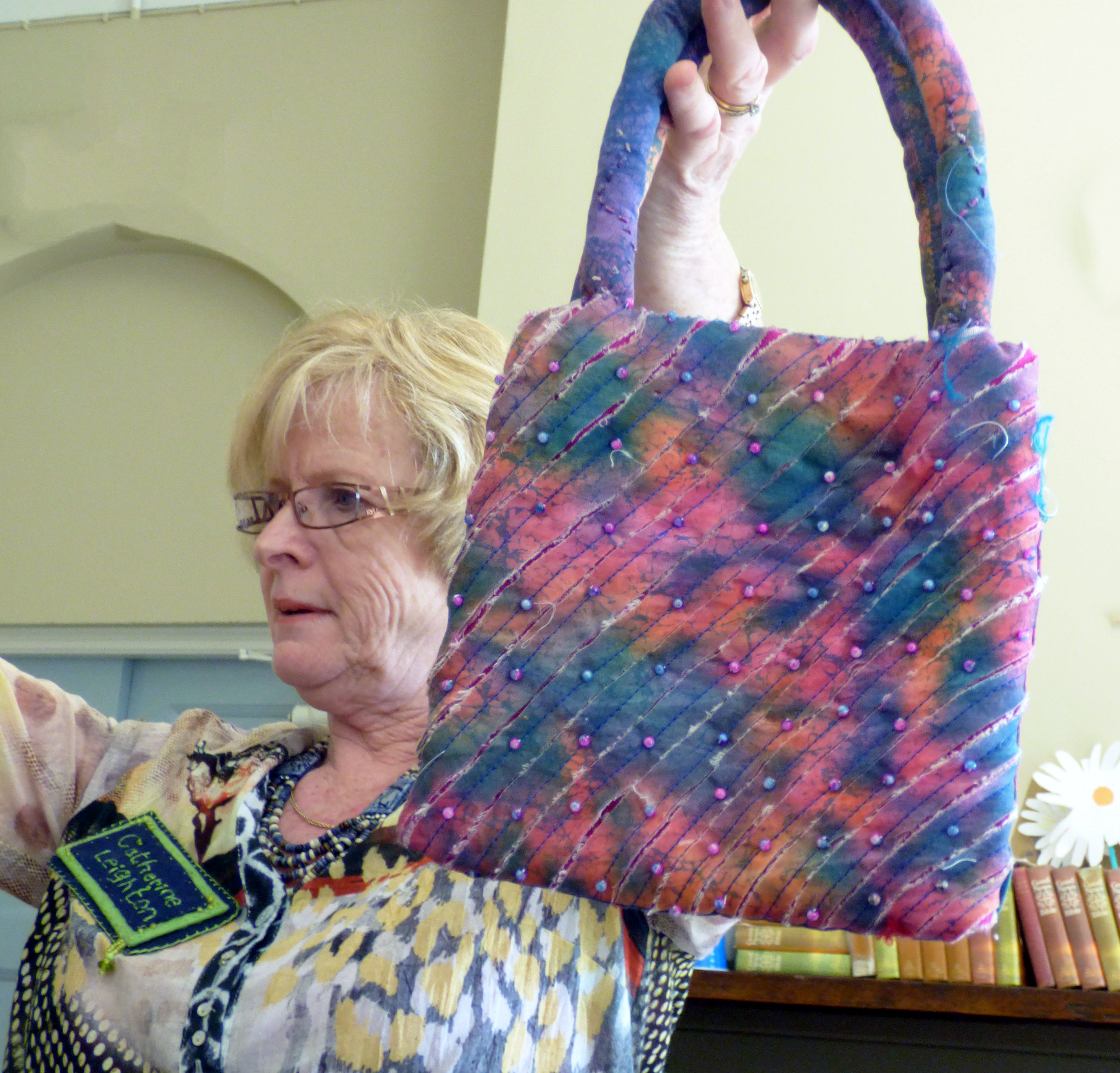 BAG by Catherine Leighton using African textiles