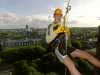 Matthew Abbott on his descent down Liverpool Cathedral to fundraise for Sreepur charity