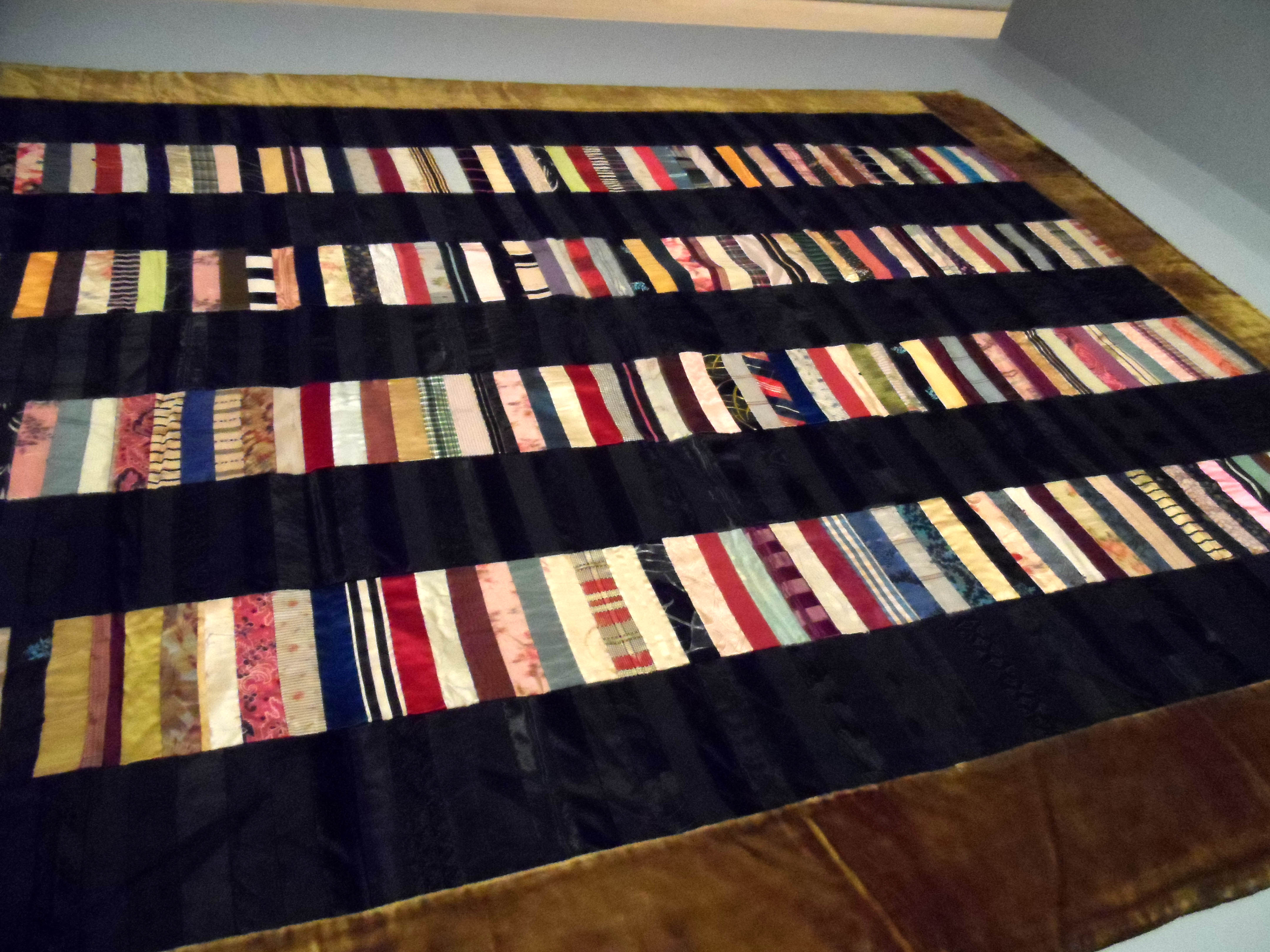antique American patchwork quilt