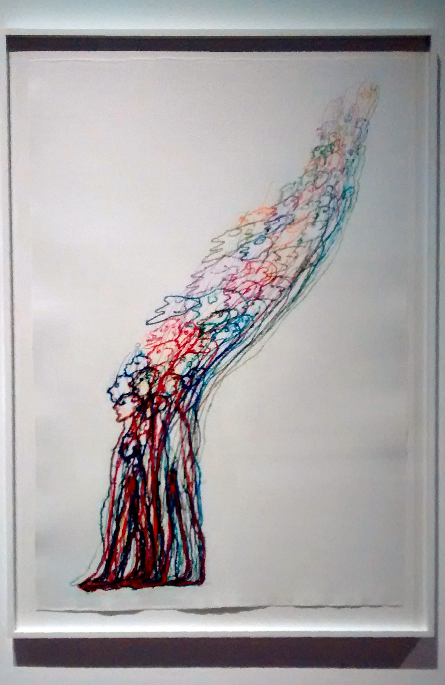 embroidery by Do Ho Suh, Whitworth Gallery, Manchester