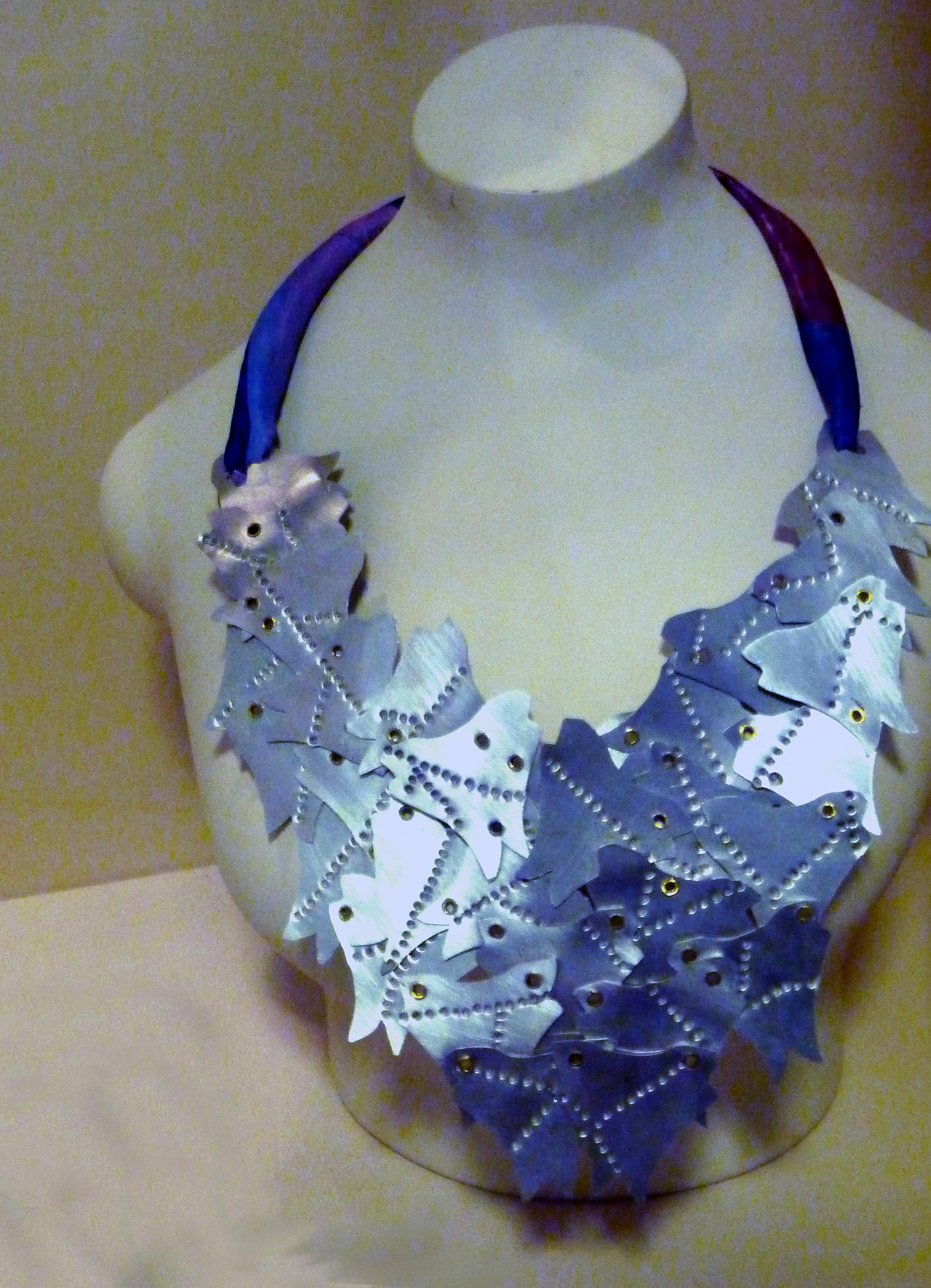 NECKLACE by Megan Devine, 2014, aluminium