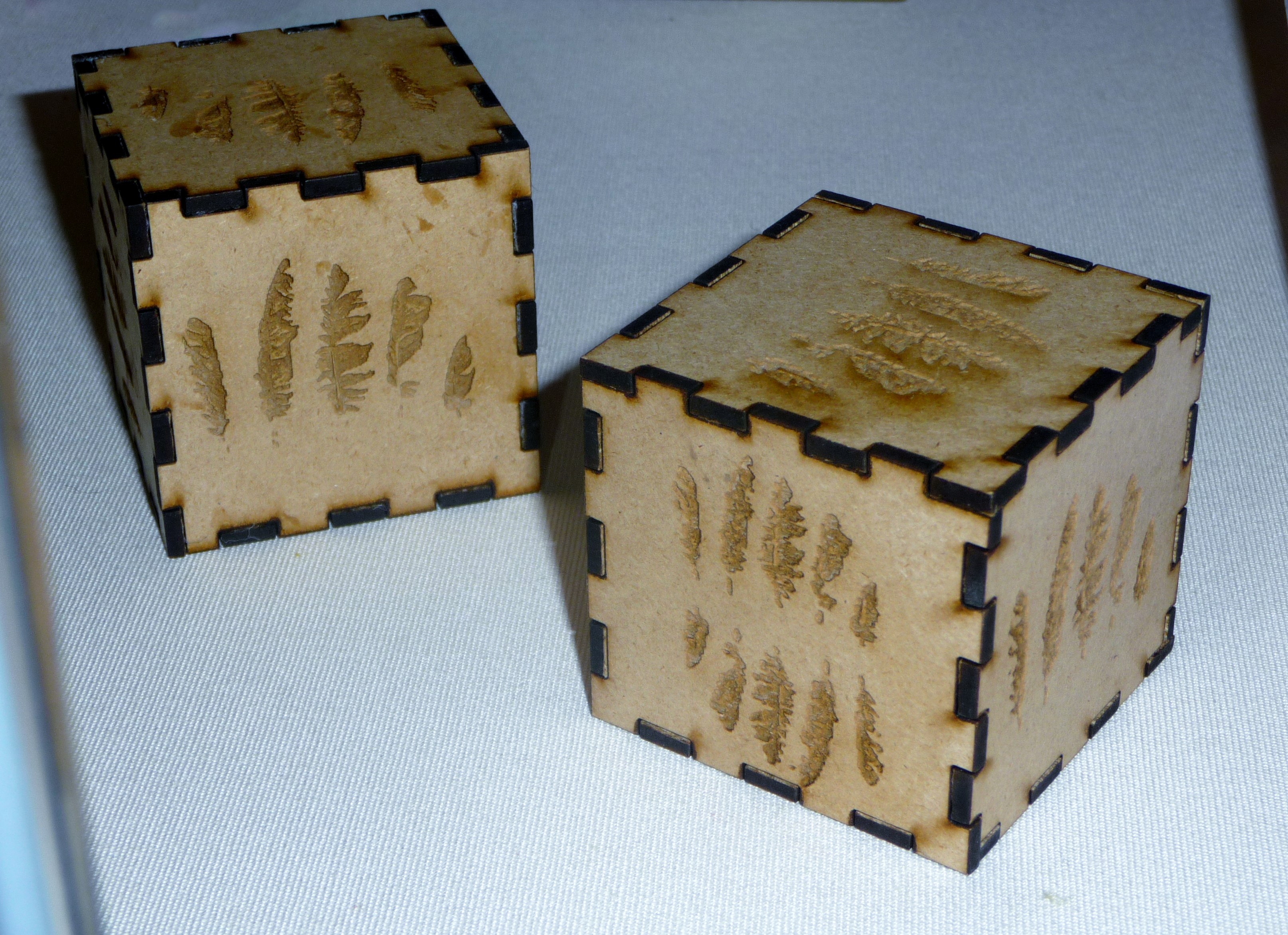 BOXES by Siwan Mair Newcombe, 2014, wood