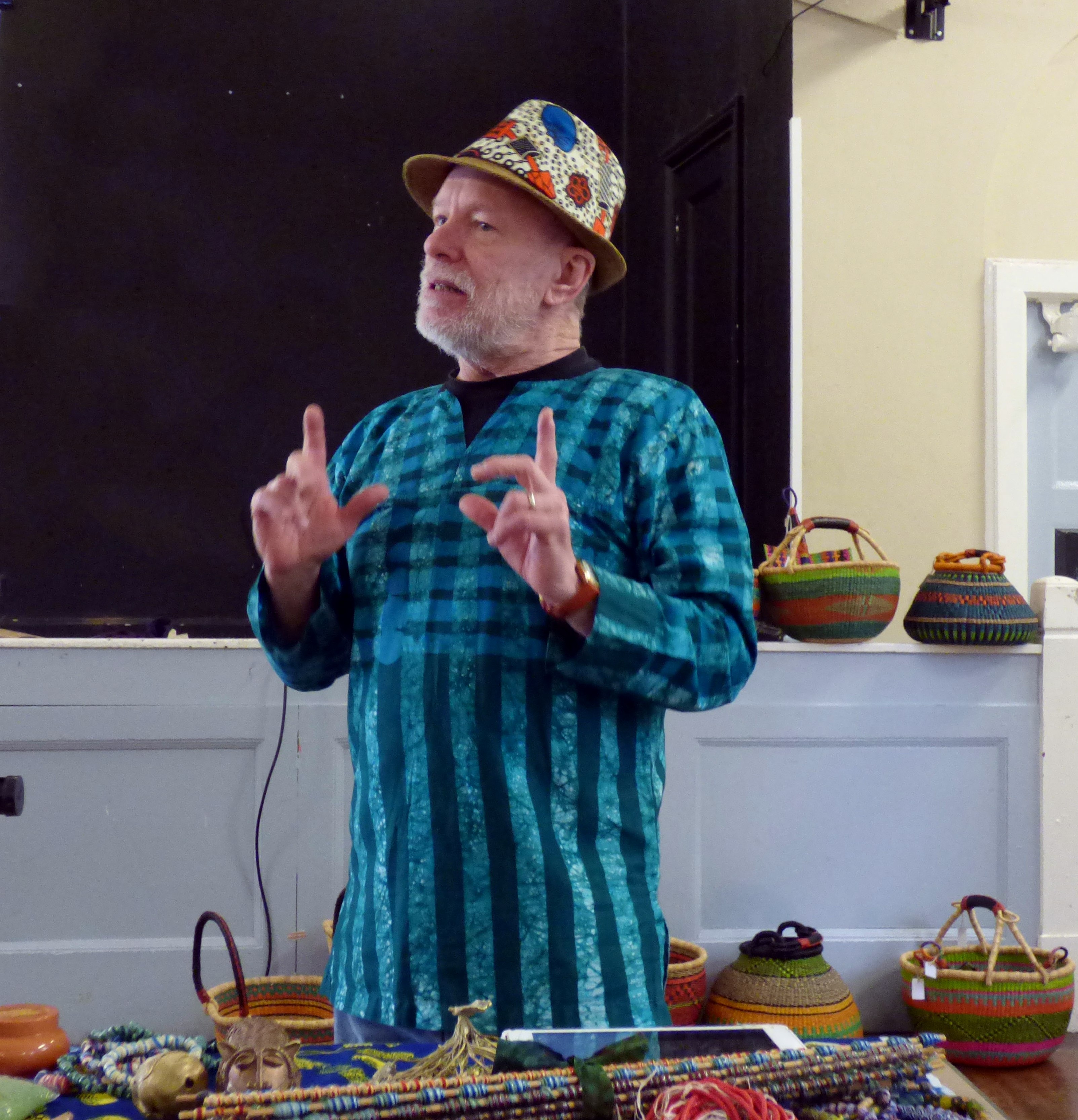 Bob Irwin at MEG, Beauty and the Bead Talk 2019