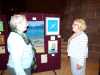 MEG Chair Vicky Williams with Liverpool Lord Mayor Cllr Christine Banks at  Endeavour exhibition, Liverpool Cathedral, Sept 2018