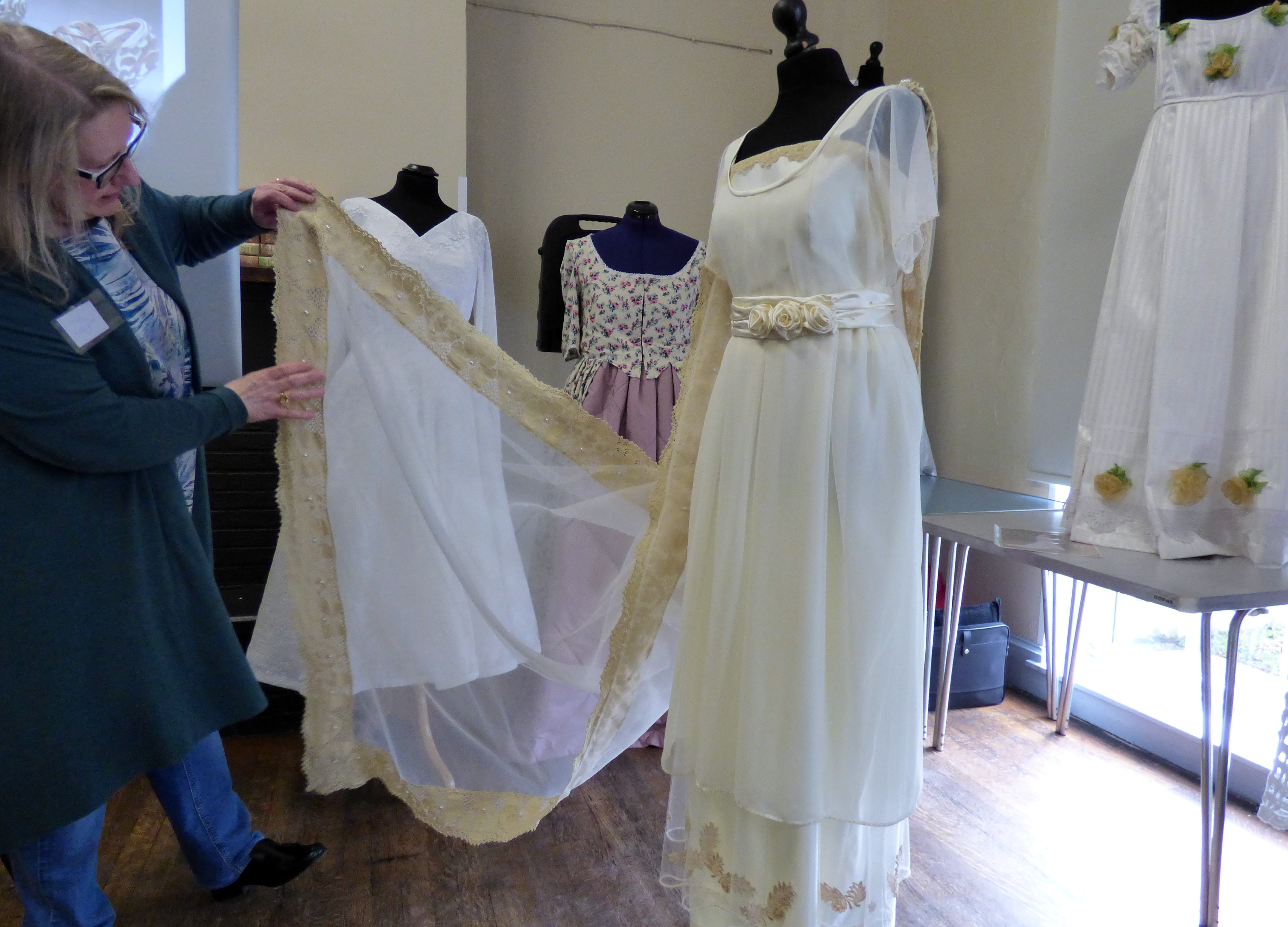 Hilstory of the Wedding Dress talk by Gill Roberts
