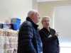 Terry Murphy, CEO of the Embroiderers' Guild with MEG Chair Vicky Williams, March 2018