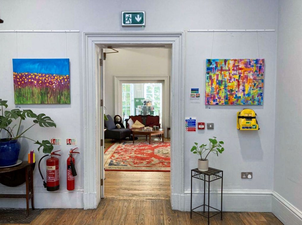 paintings by Rena Pearl, Calderstones Park exhibition 2022