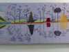 LAKESIDE by Valerie Grant, Glossop & District EG, hand embroidery with silk threads on silk dupion