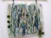 GARDENS-A BIRD'S EYE VIEW by Catherine Leighton, Macclesfield & district EG, hand stitched on handfelted wool tops