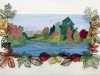 SHEFFIELD PARK, SUSSEX by Ann Cornes, Glossop & District EG, water soluble fabric and machine stitch