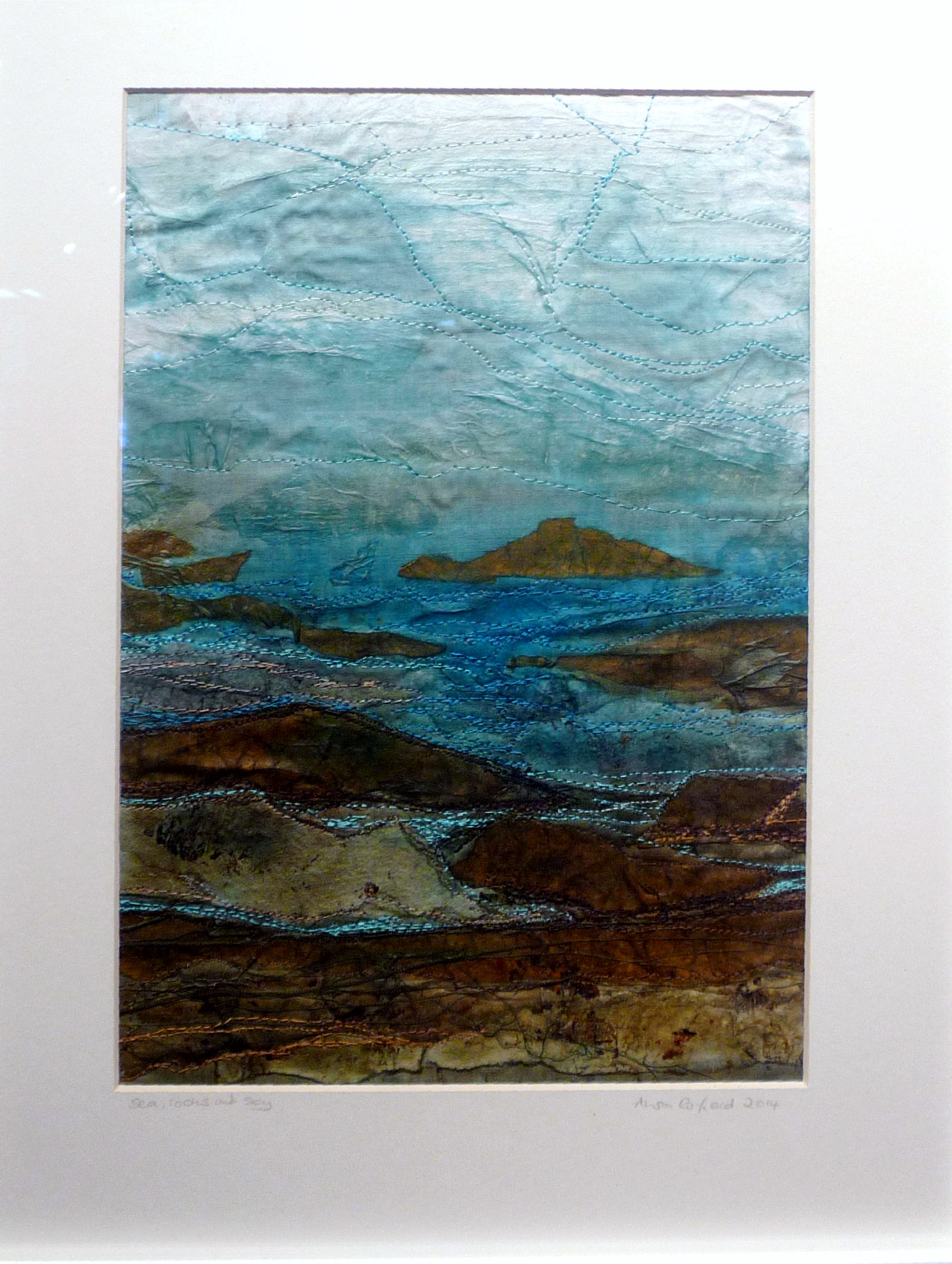 SEA, ROCKS & SKY by Alison Corfield
