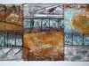 PIER TODAY - GONE TOMORROW by Susan Galllacher, mixed media
