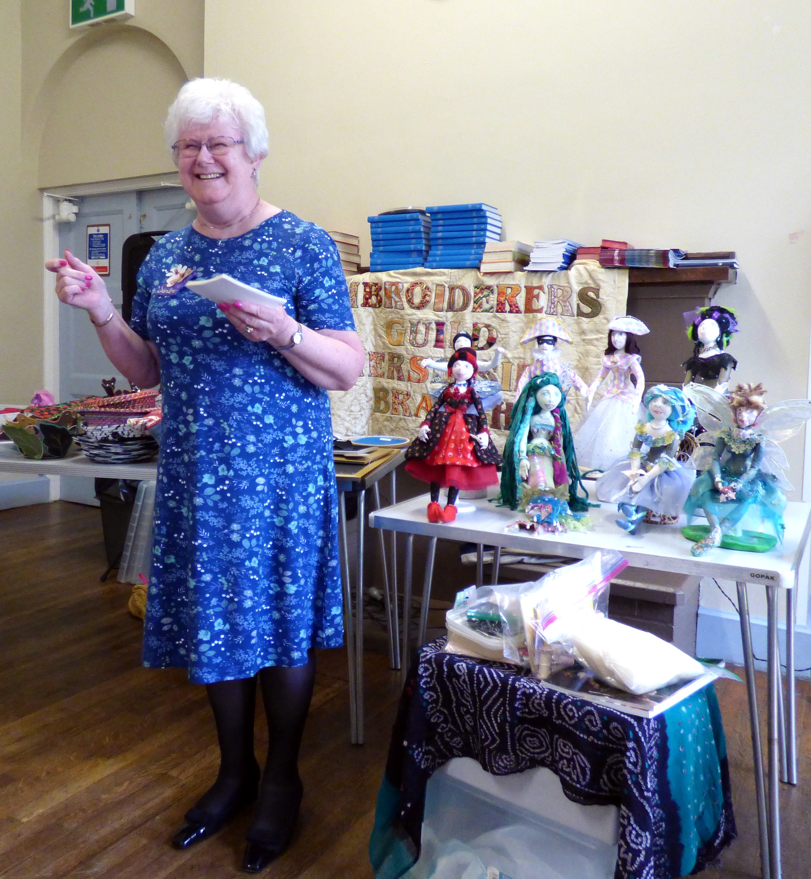 Sandra Parker, Talk by members of Cheshire Borders branch @ MEG 2019
