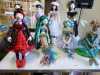 dolls made by Sandra Parker, Talk by members of Cheshire Borders branch @ MEG 2019