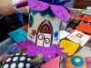 felt fairy house made by Eileen Clark, Talk by members of Cheshire Borders branch @ MEG 2019