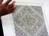 sample by Elizabeth Almond at Blackwork with Elizabeth Almond at Merseyside EG, Nov 2017