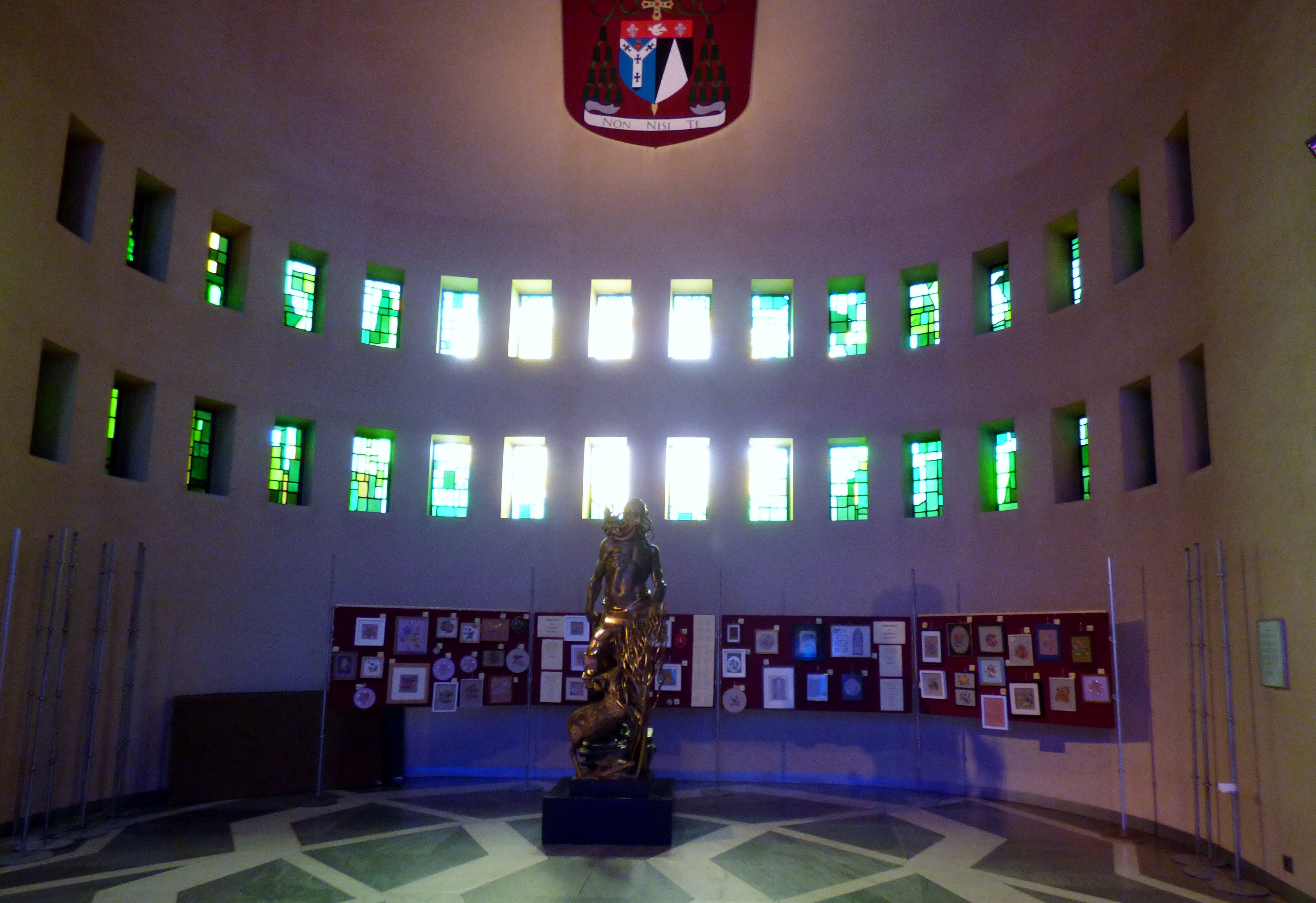 Embroidery for Pleasure exhibition, Liverpool Metropolitan Cathedral 2016