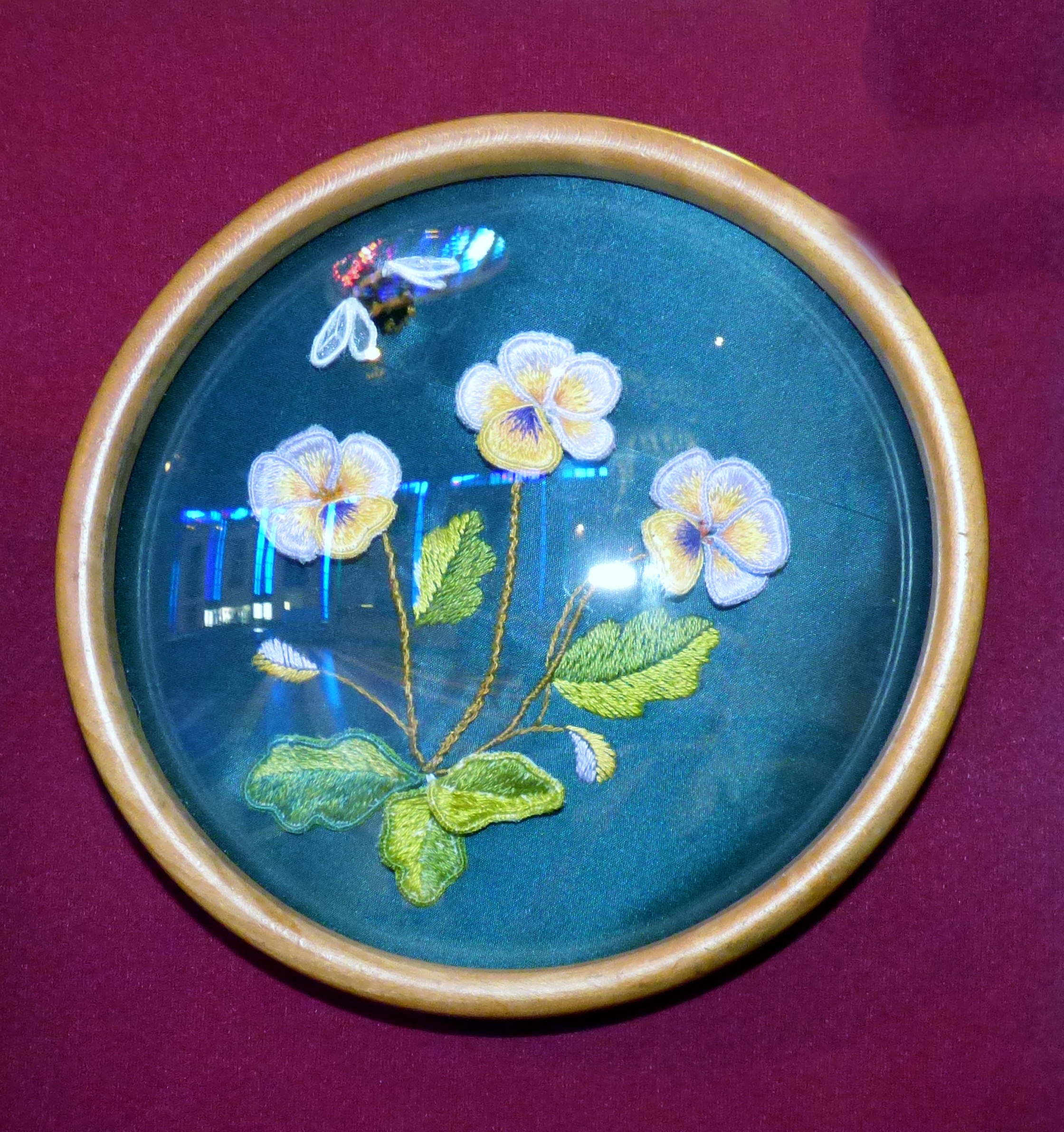 STUMPWORK by H.McCormack at Embroidery for Pleasure exhibition, Liverpool Metropolitan Cathedral 2016
