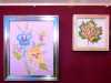 CREWELWORK by S.Everitt and HAND EMBROIDERY by A.Kefford, at Embroidery for Pleasure exhibition, Liverpool Metropolitan Cathedral 2016