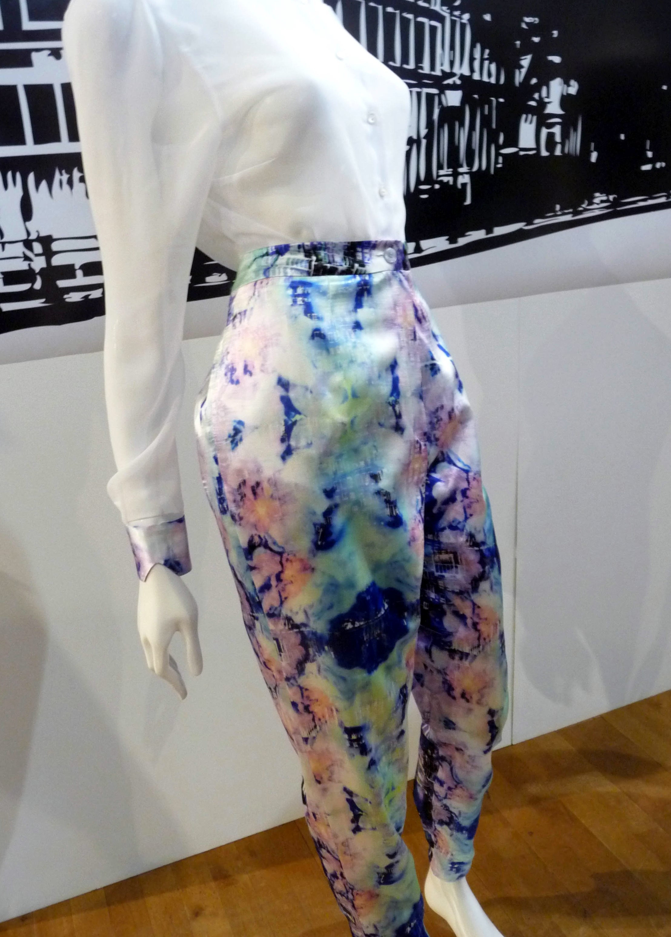 screen printed clothing by Lauren Grierson, Liverpool Hope Univ Art Degree Show 2014