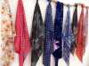 Screen printed scarves by Georgia Kane Frazer, Liverpool Hope Univ Art Degree Show 2014