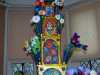 (detail) FLOWER POWER TOWER by Nikki Parmenter, Gawthorpe Hall, Sept 2020