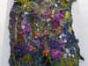 SECRET WOOD by Sue Tyndesley, embellished silk, paper