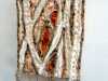 SILVER BIRCH by Pat Bean, mixed media