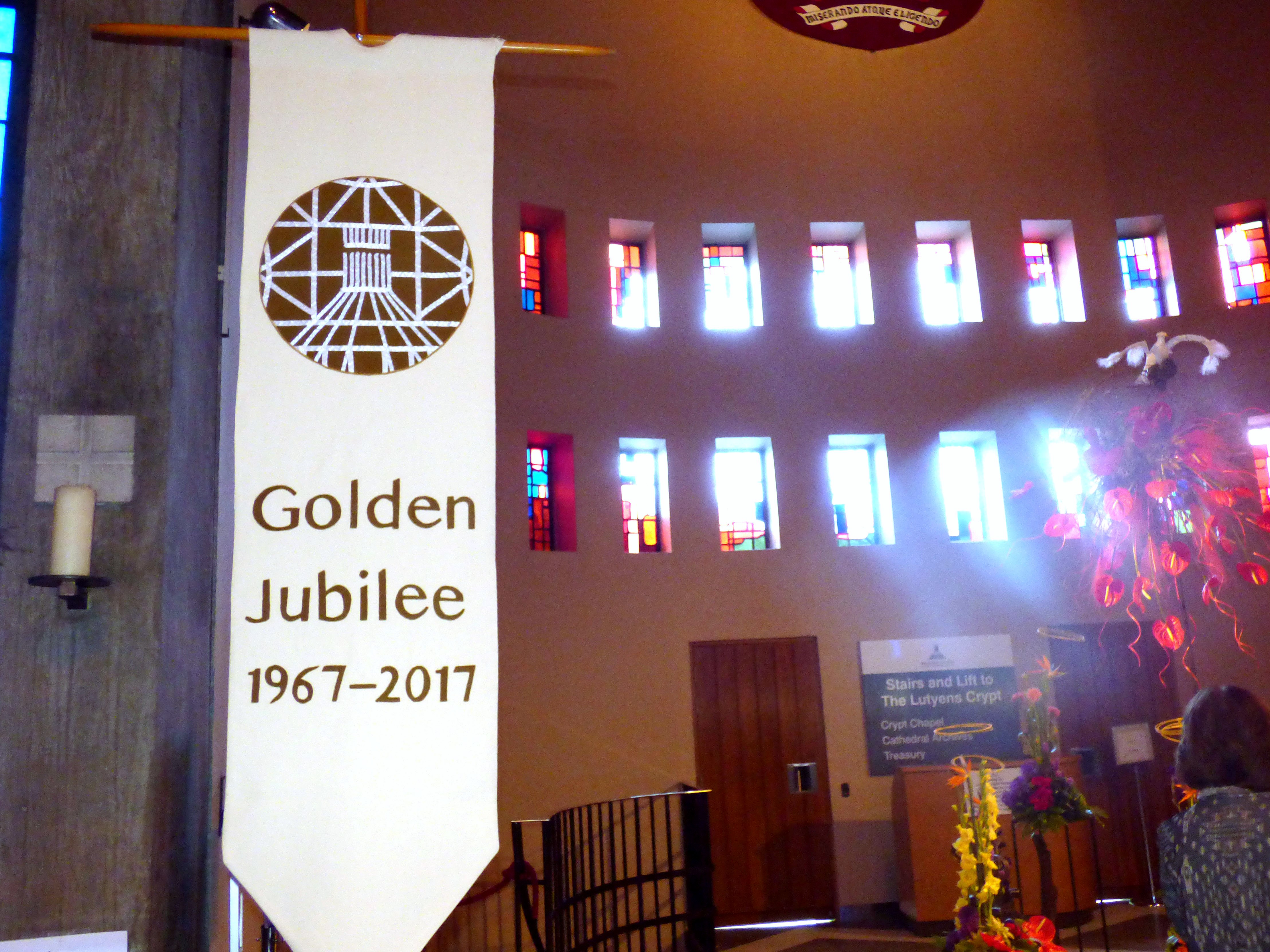 Golden Jubilee Flower Festival, Liverpool Metropolitan Cathedral 2017