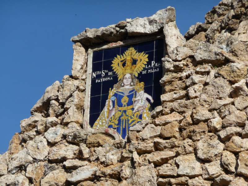 Vergin de la Pena, Patron Saint of Mijas, Spain
