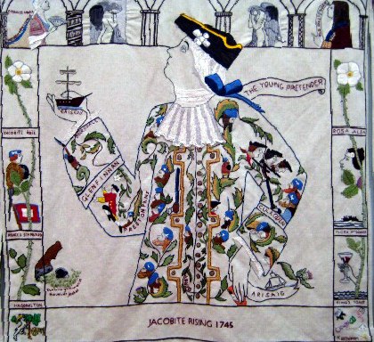 Panel of the Great Tapestry of Scotland
