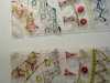 Stitched installation on perspex by Bella Leonard (detail)