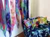 textile designs by Charlotte Batson at Hope Univ Degree Show 2017
