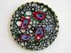 machine embroidered designs based on bacterium by Alexandra Roberts at Hope Univ Degree Show 2017