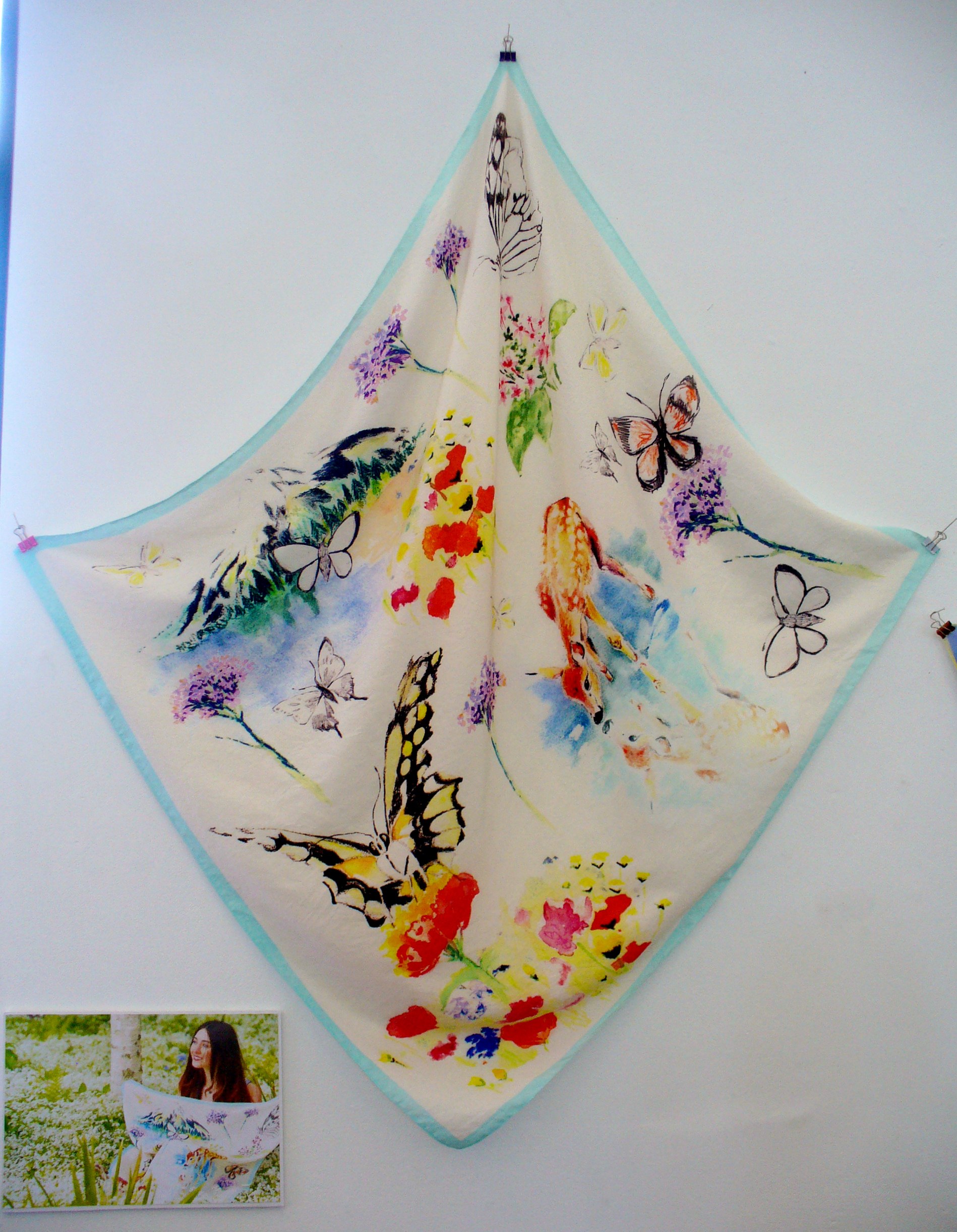 Judith Kent - MEG Bursary winner - Final Degree Show at Hope Uni 2015